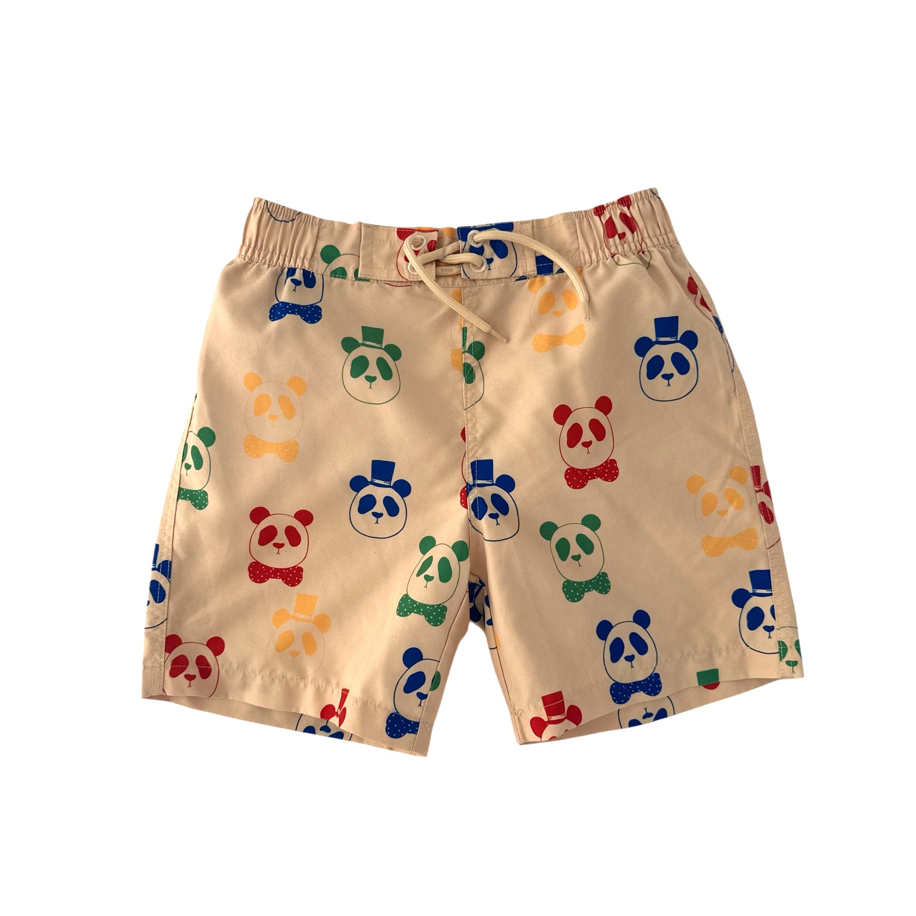 Mini Rodini swim short all over panda print size 6 years