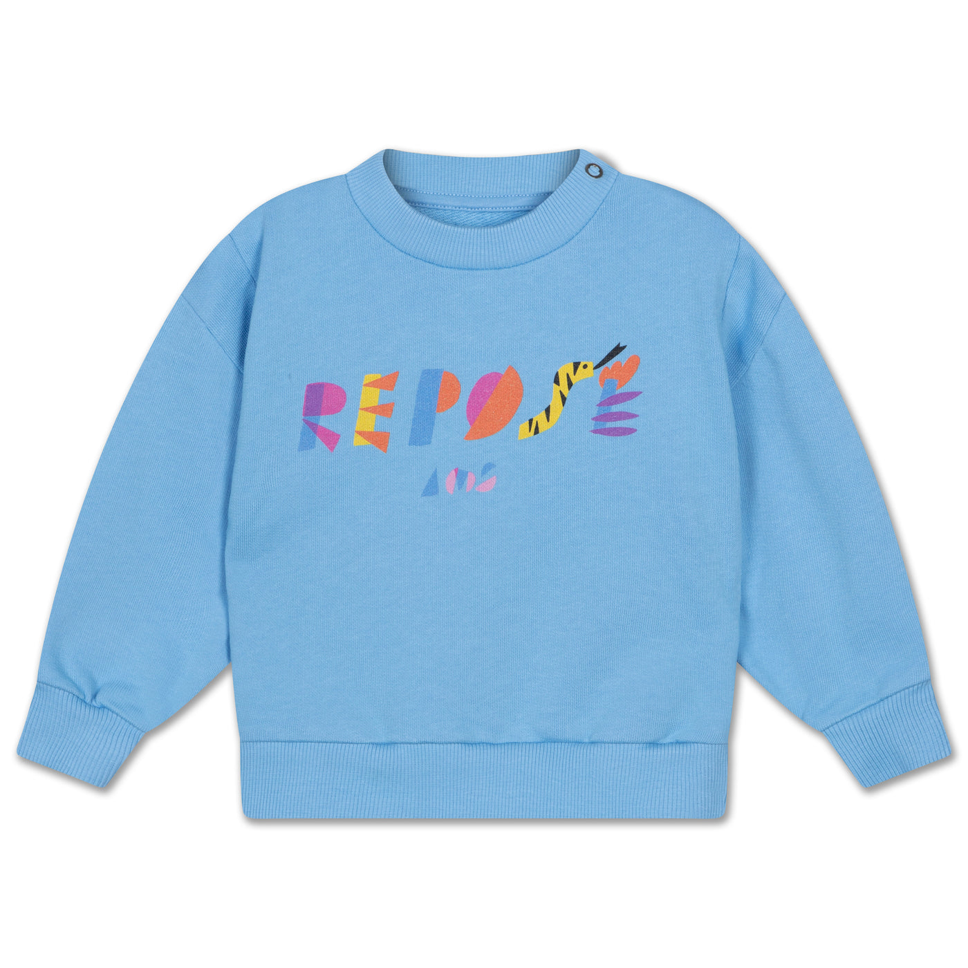 Crewneck sweater - Summer day blue