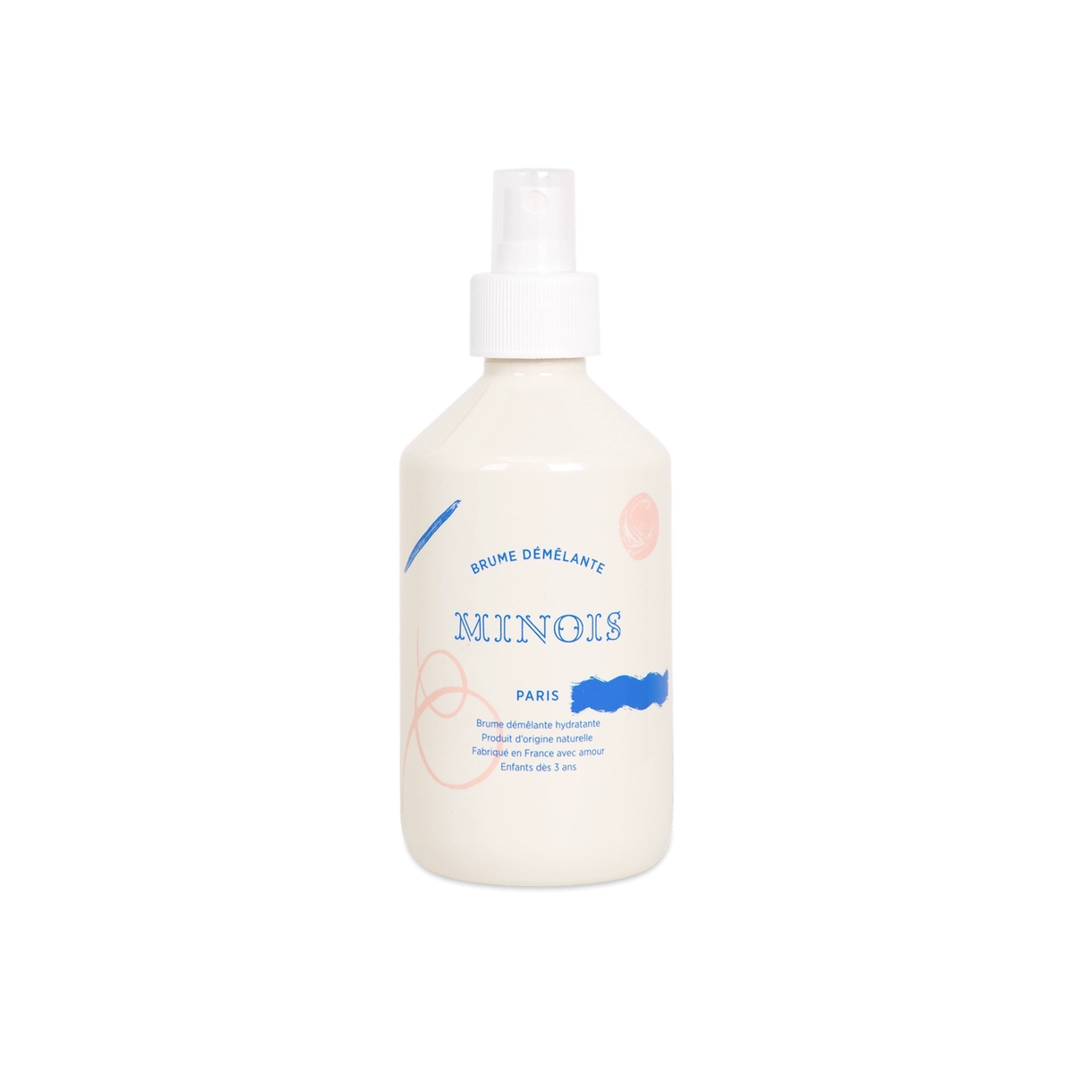 Minois Detangling Mist 300 ml leave in spray for kids with orange blossom scent