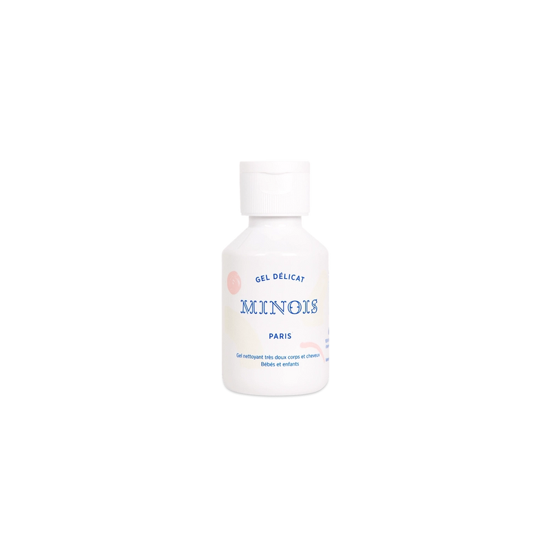 Minois Delicate Gel 100 ml gentle body and hair wash for babies travel size