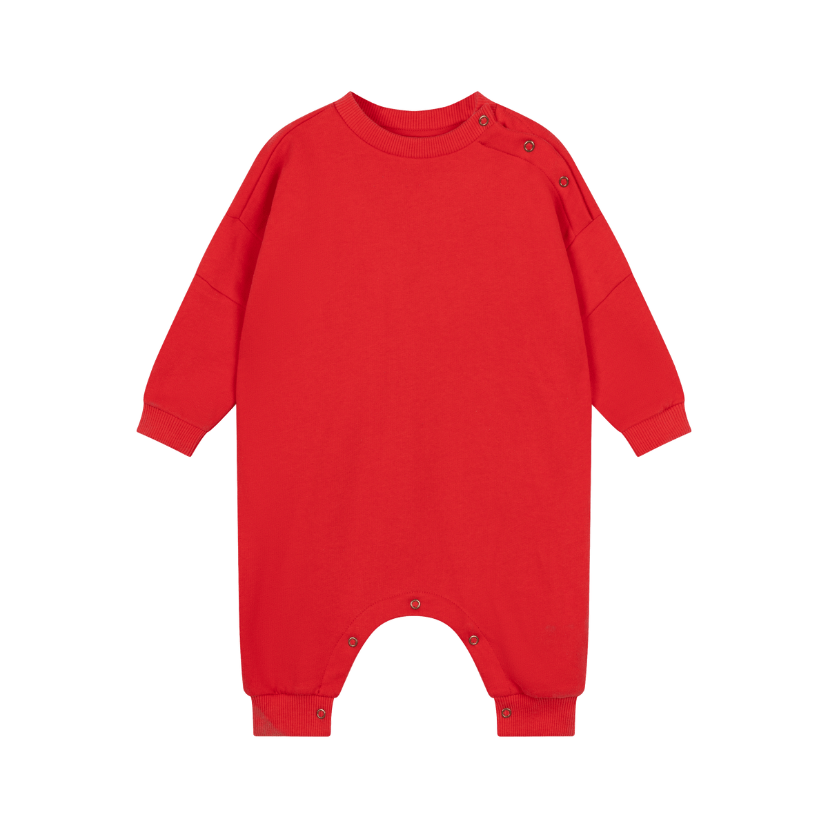 oversized one suit - firecracker red