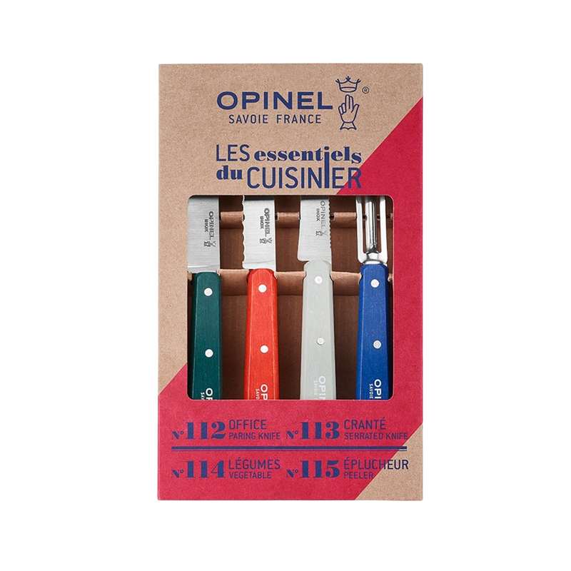 Opinel les essentiels primo, wood (4 pieces)