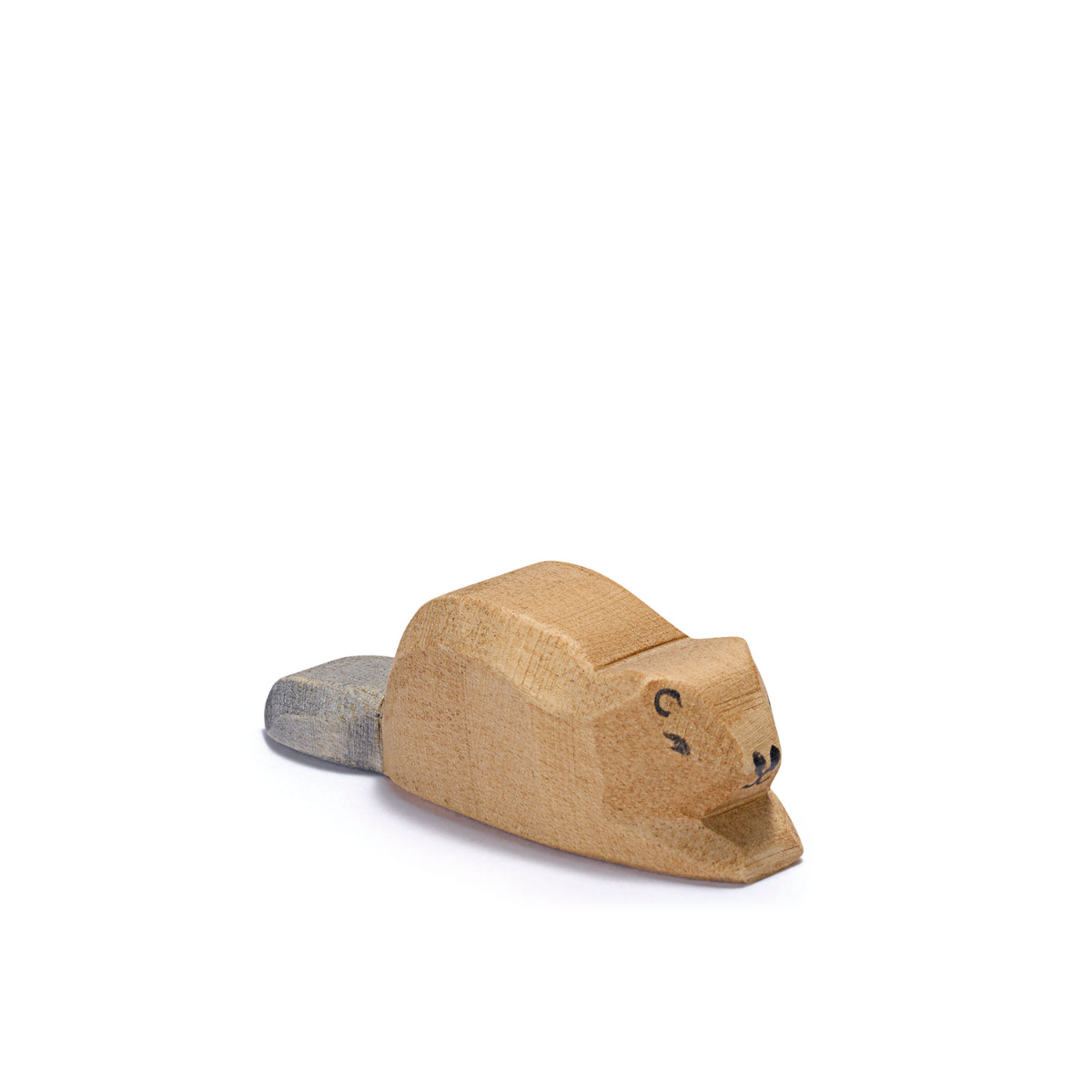 Ostheimer small wooden beaver figure handcrafted from maple wood