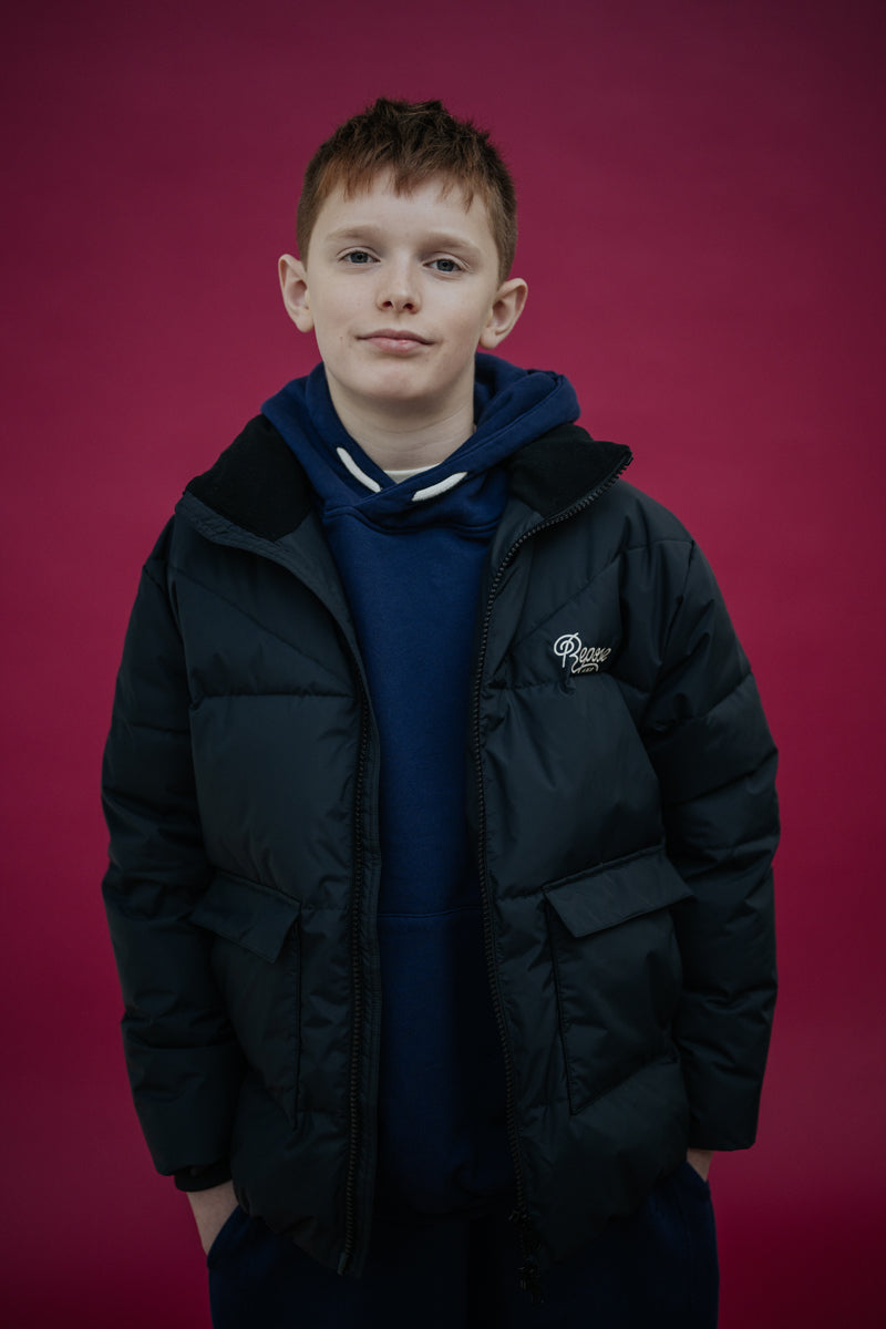 Pufferjacke - Graphit Night