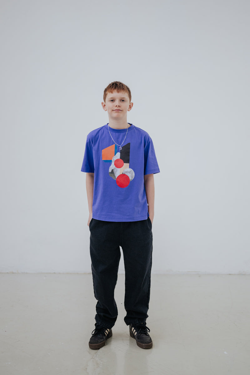 tee shirt - royal bloom