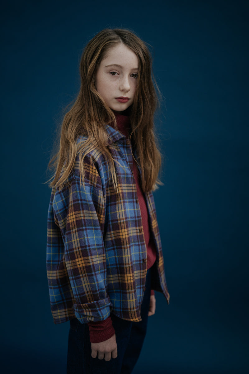 button down shirt - check