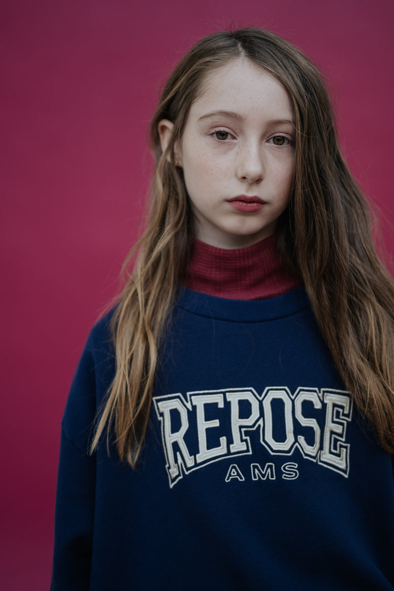 cozy sweater - cosmic navy