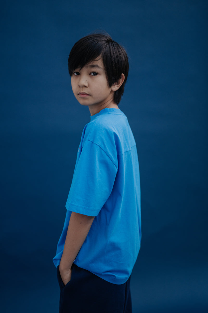 tee shirt - cool blue