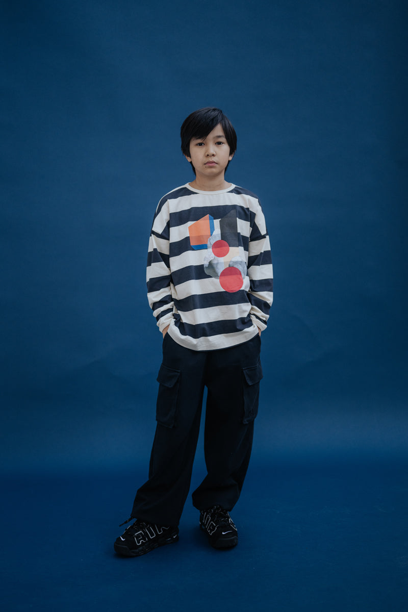 cargo sweatpants - graphite night
