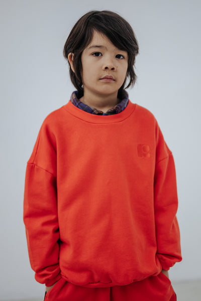 cozy sweater - radiant red
