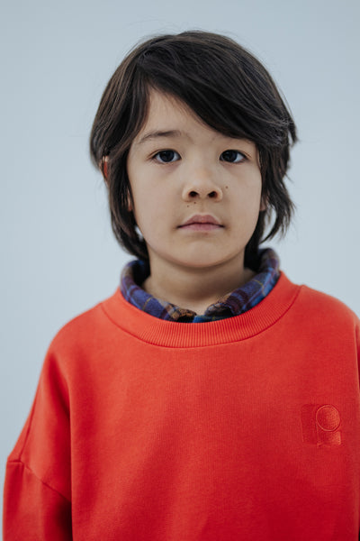 cozy sweater - radiant red