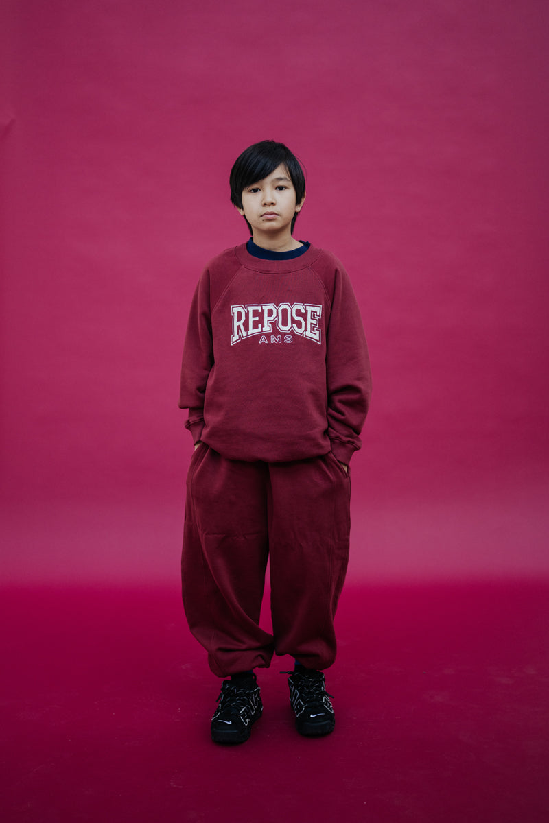 Raglan-Sweater - Royal Burgundy