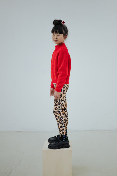 legging - leopard glitch