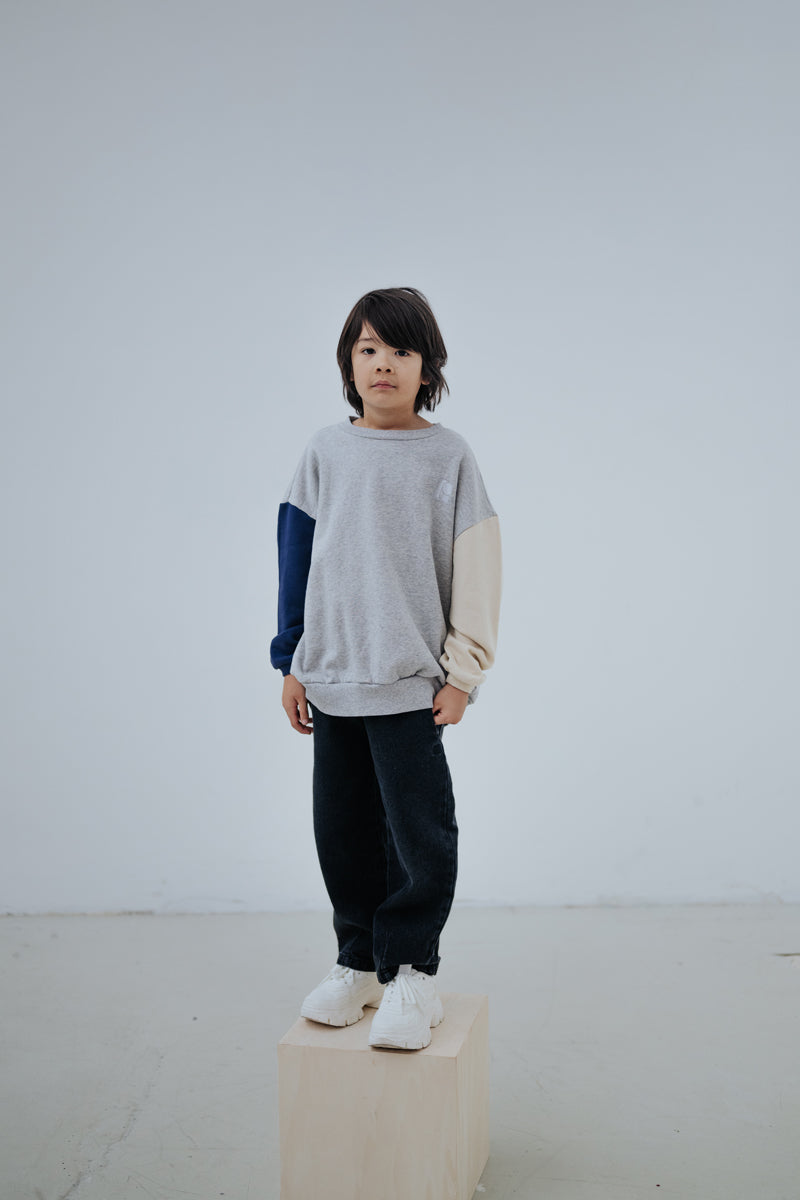 cozy sweater - color block