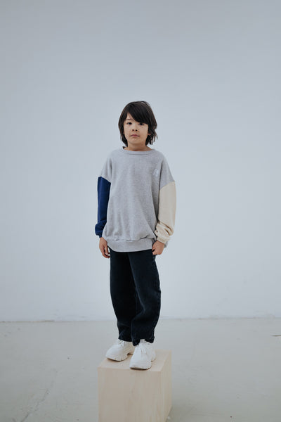 cozy sweater - color block