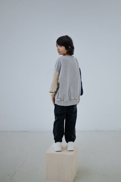cozy sweater - color block
