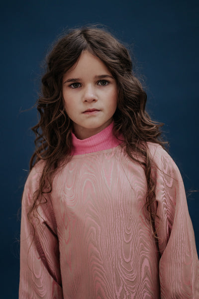 turtle neck - blush pink