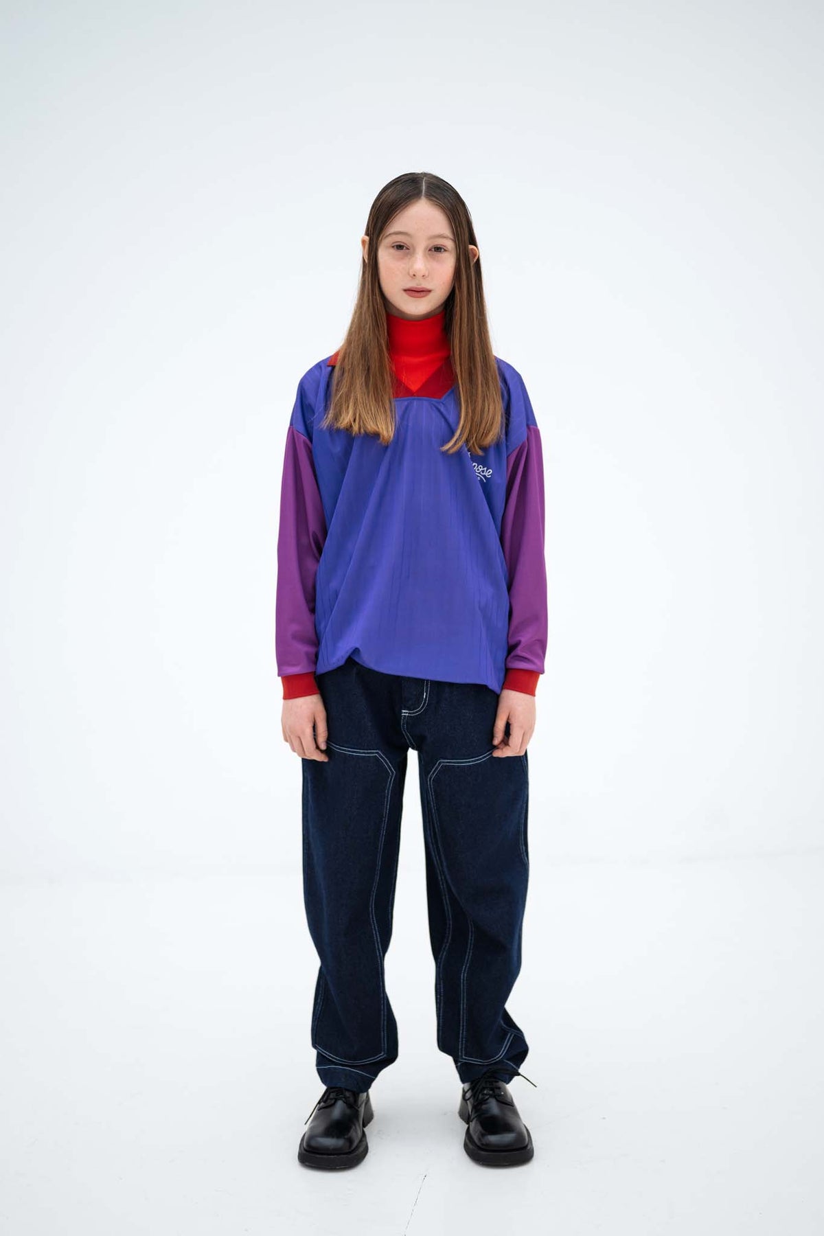 sports jersey - orchid pop colour block