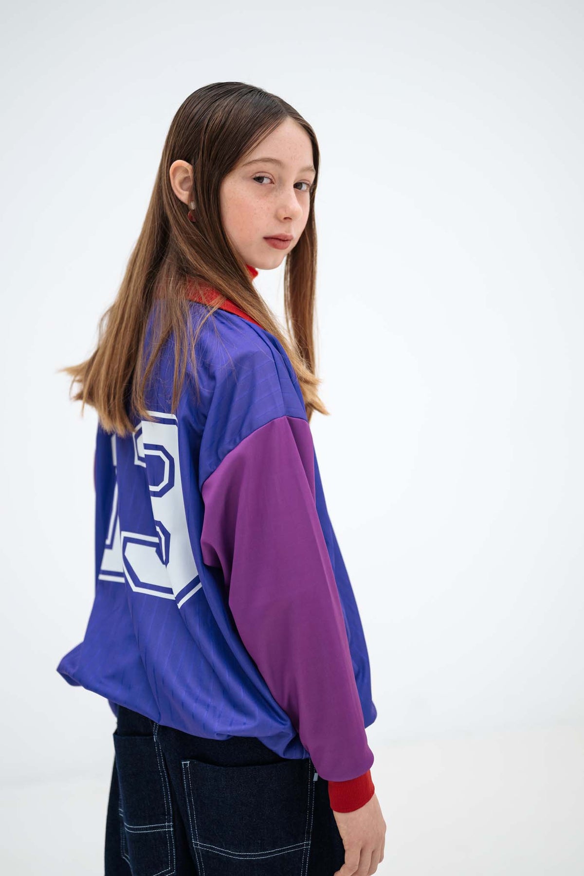 sports jersey - orchid pop colour block