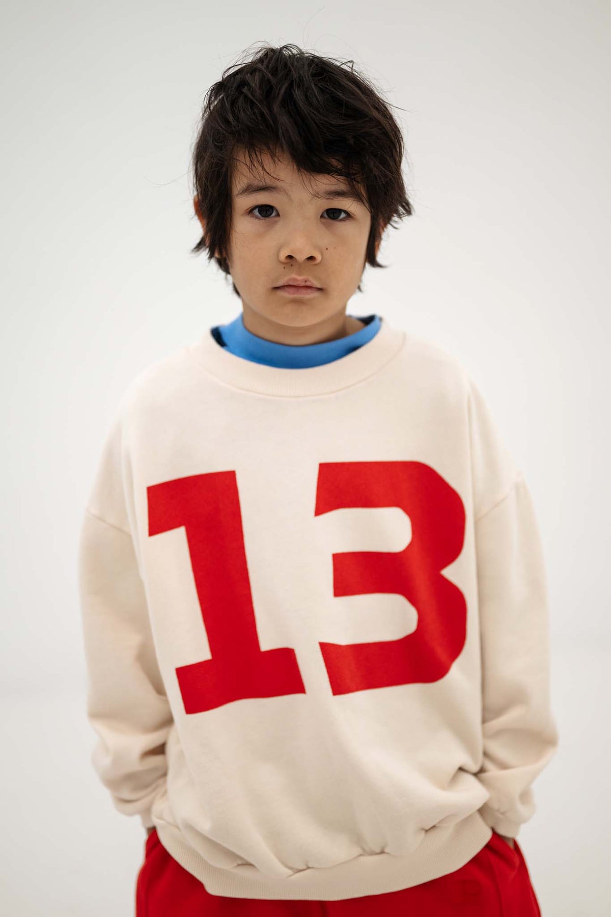 cozy drop sweater - vintage white