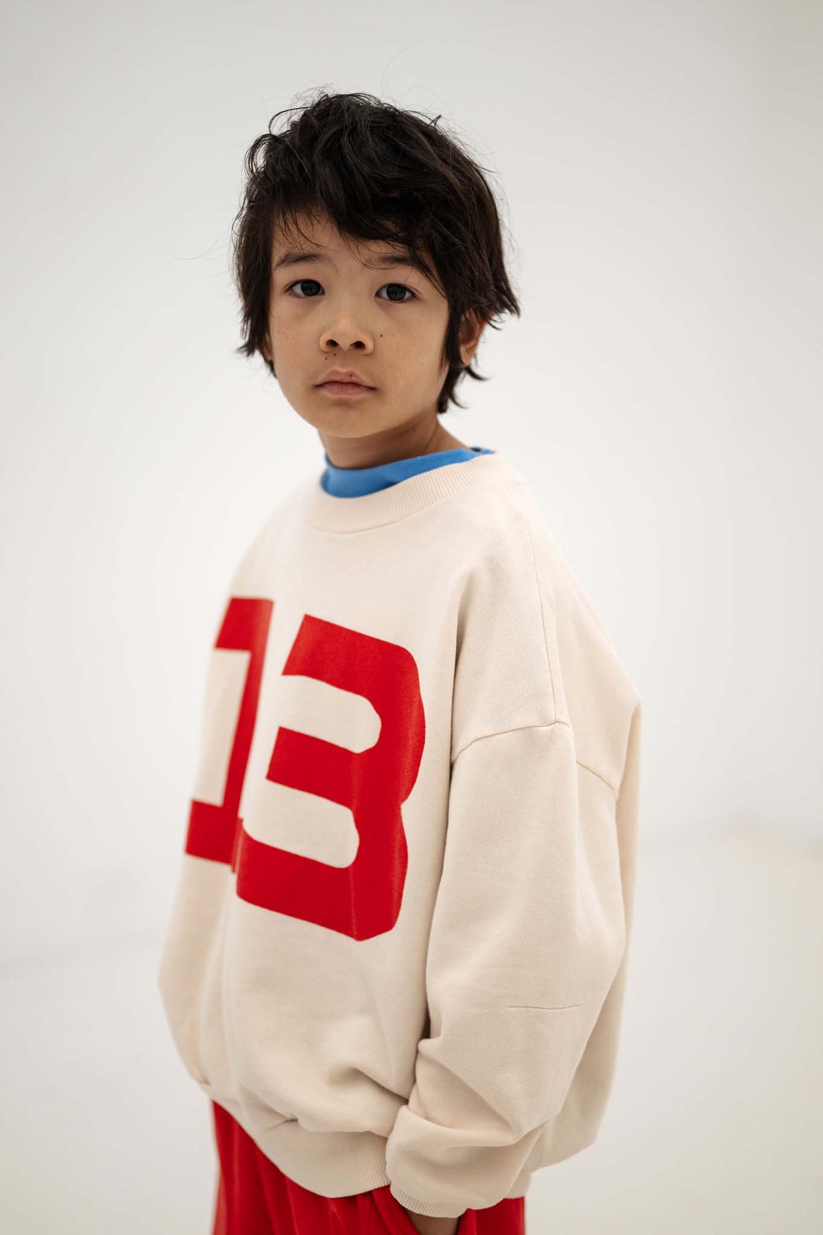 cozy drop sweater - vintage white