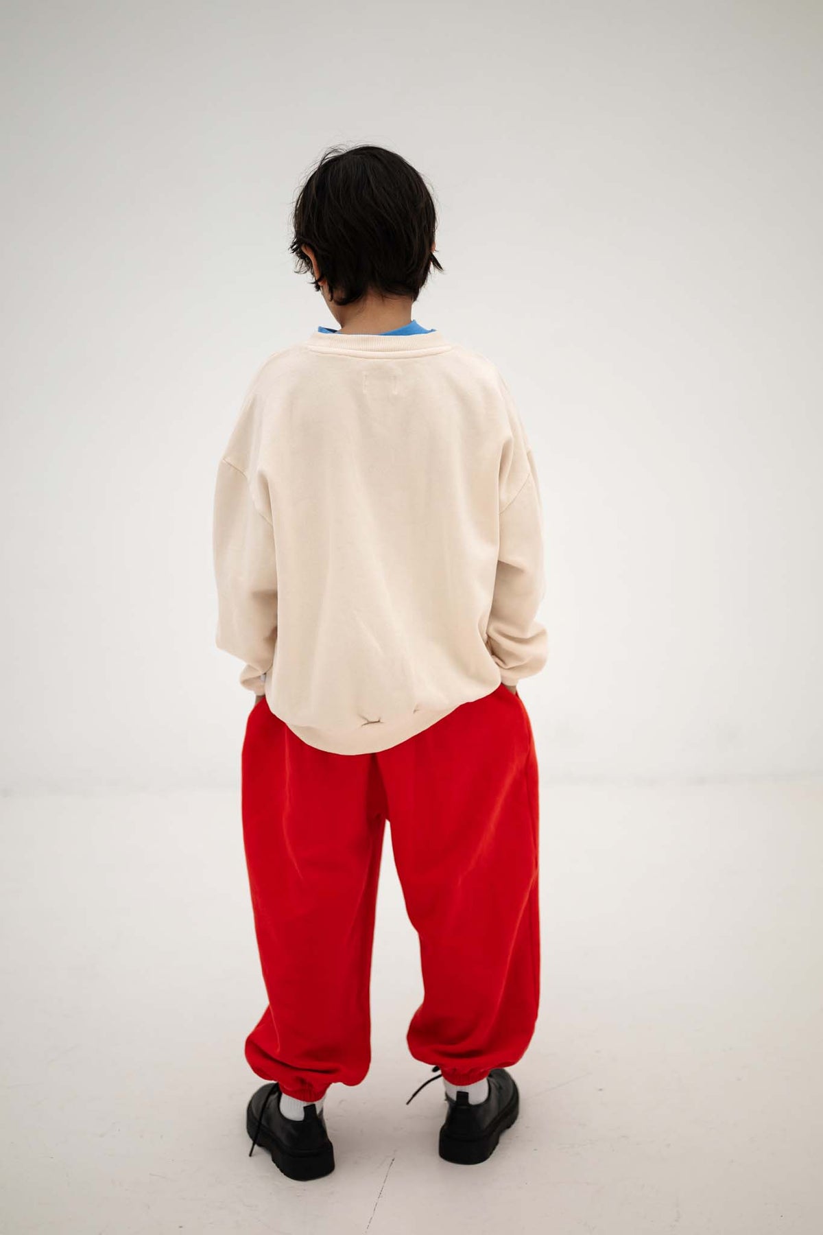 cozy drop sweater - vintage white