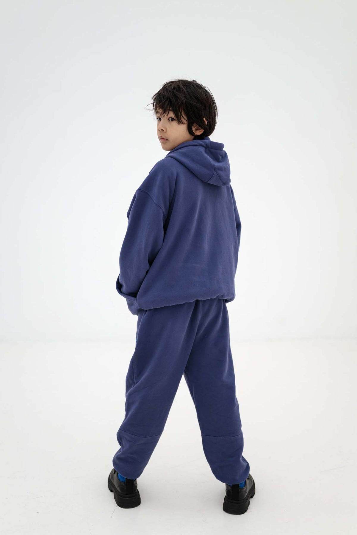 zip hoodie - eclipse blue