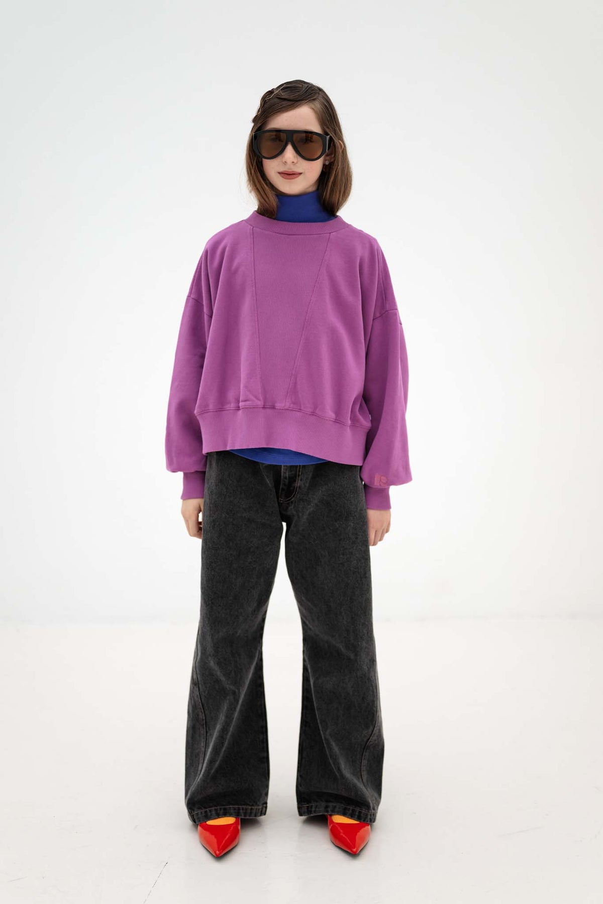 turtle neck - orchid pop