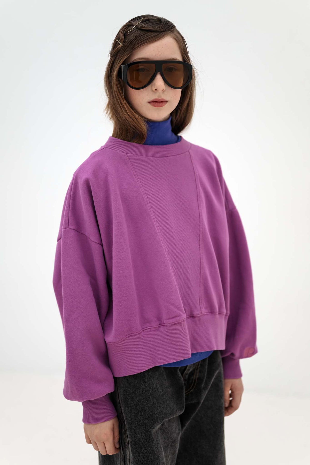turtle neck - orchid pop