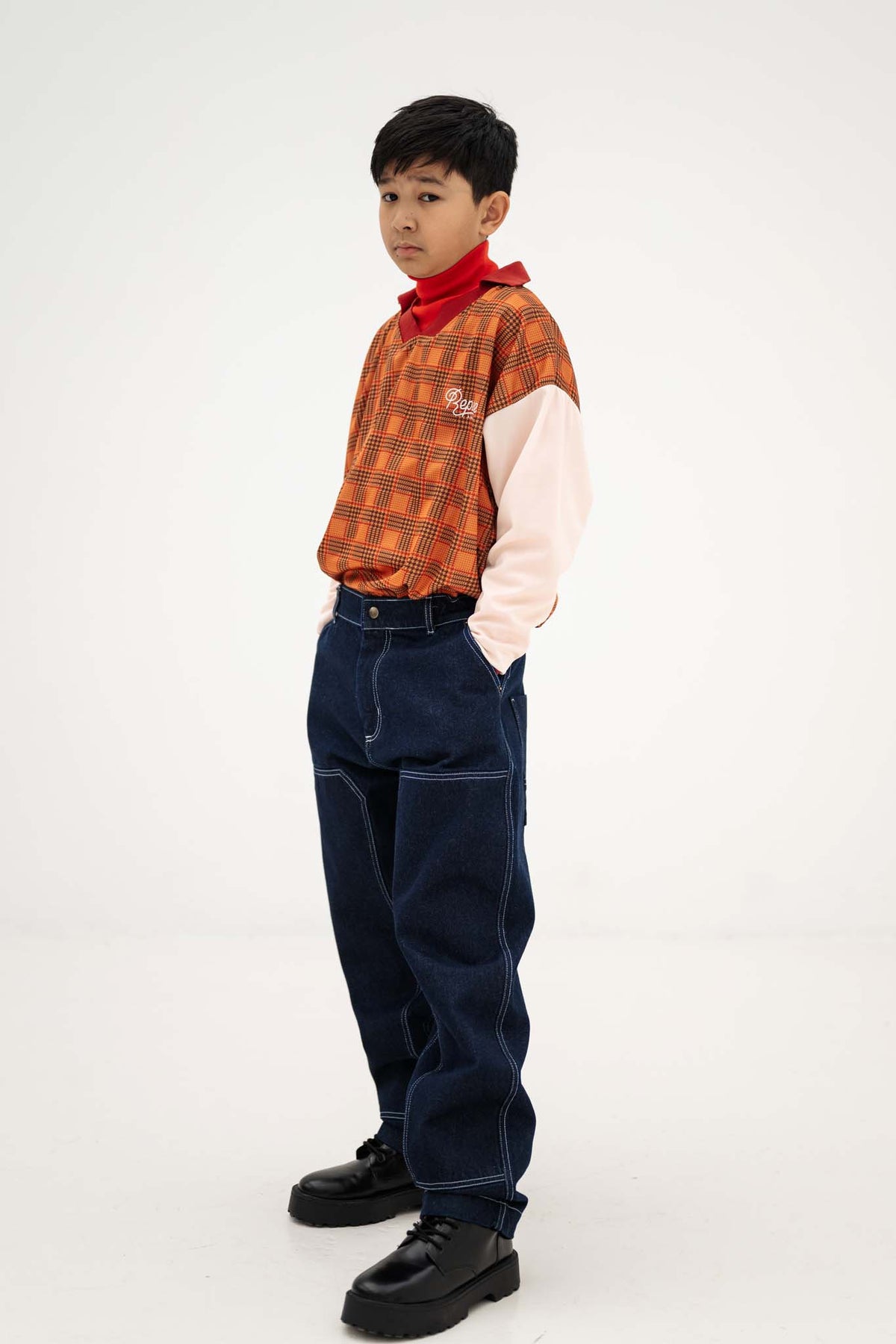 worker pant - dark indigo