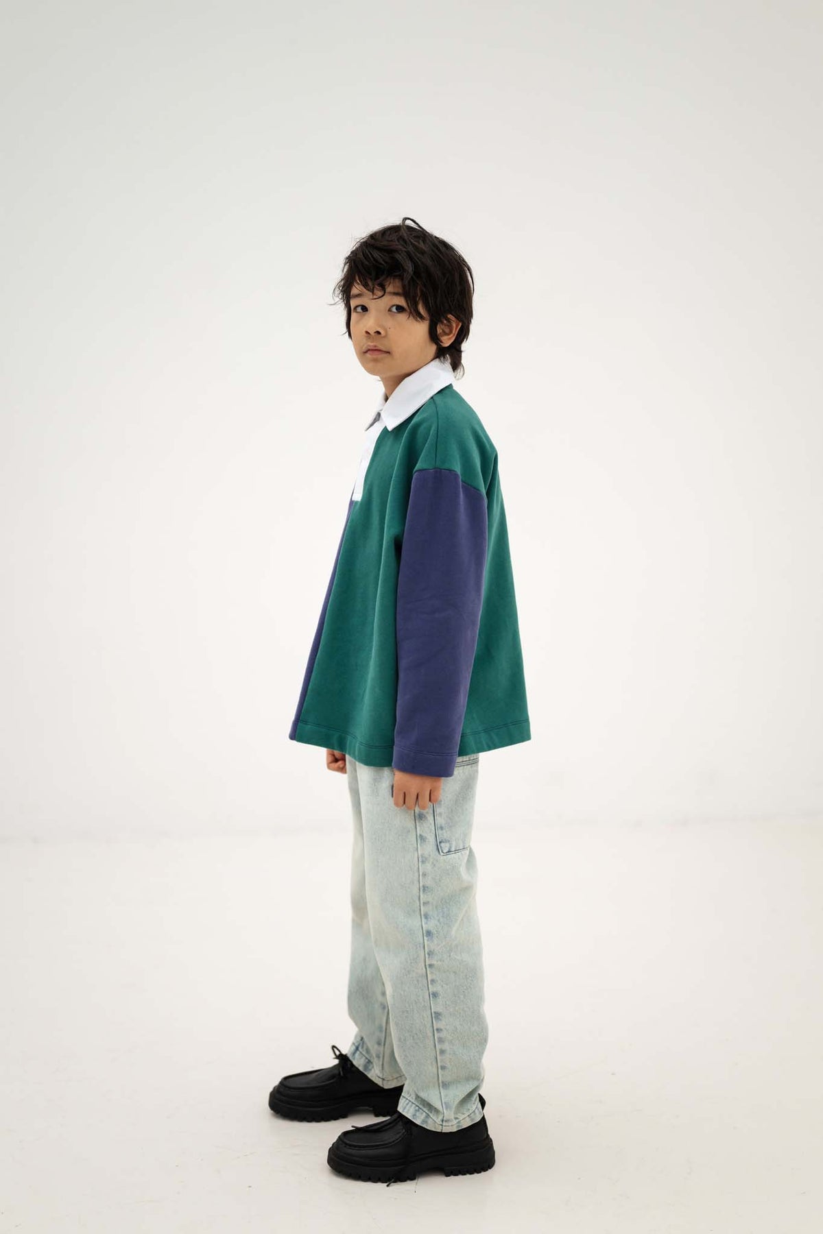 no sweat pant - vintage mud blue
