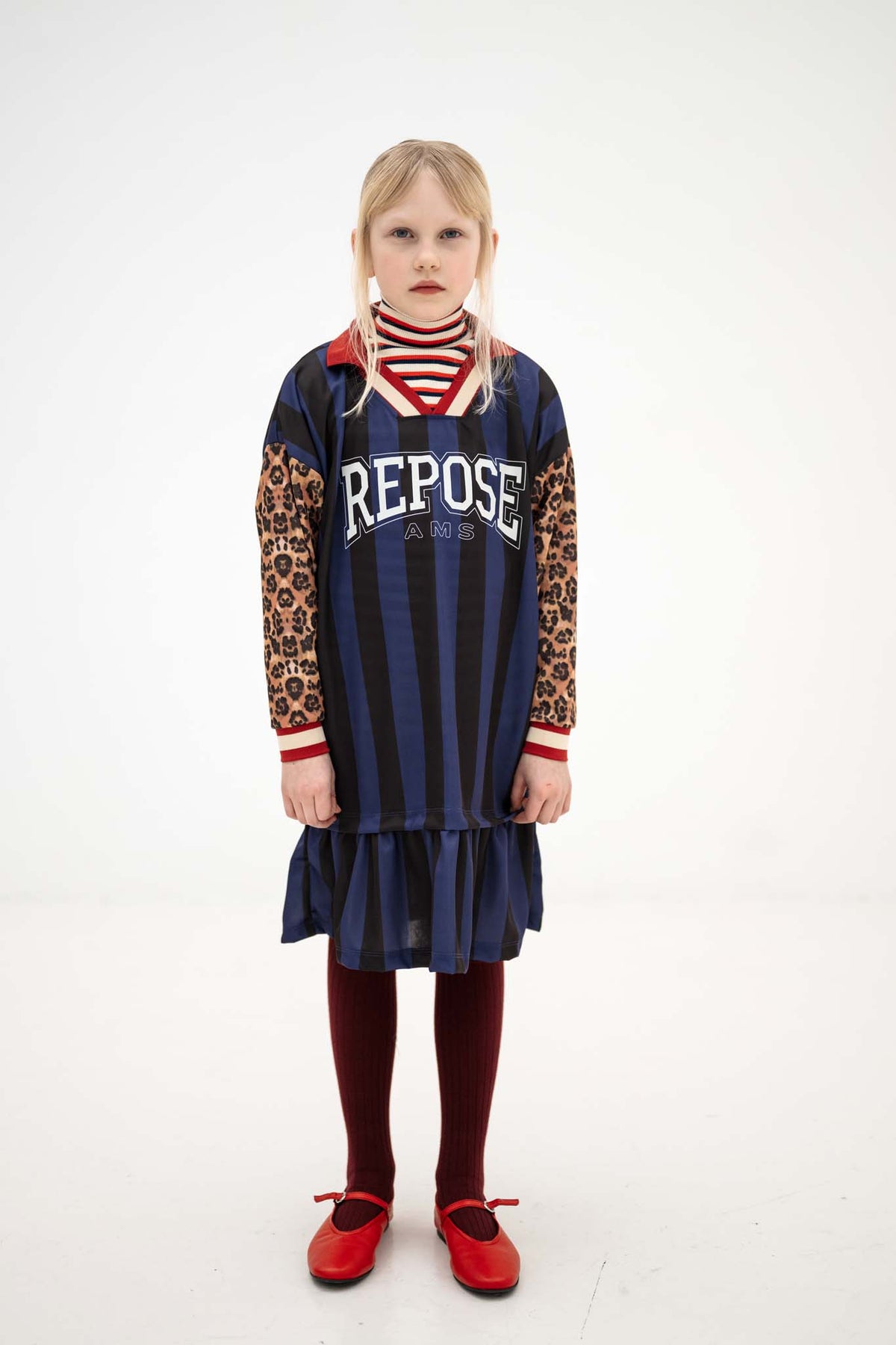 turtle neck - ivy stripe