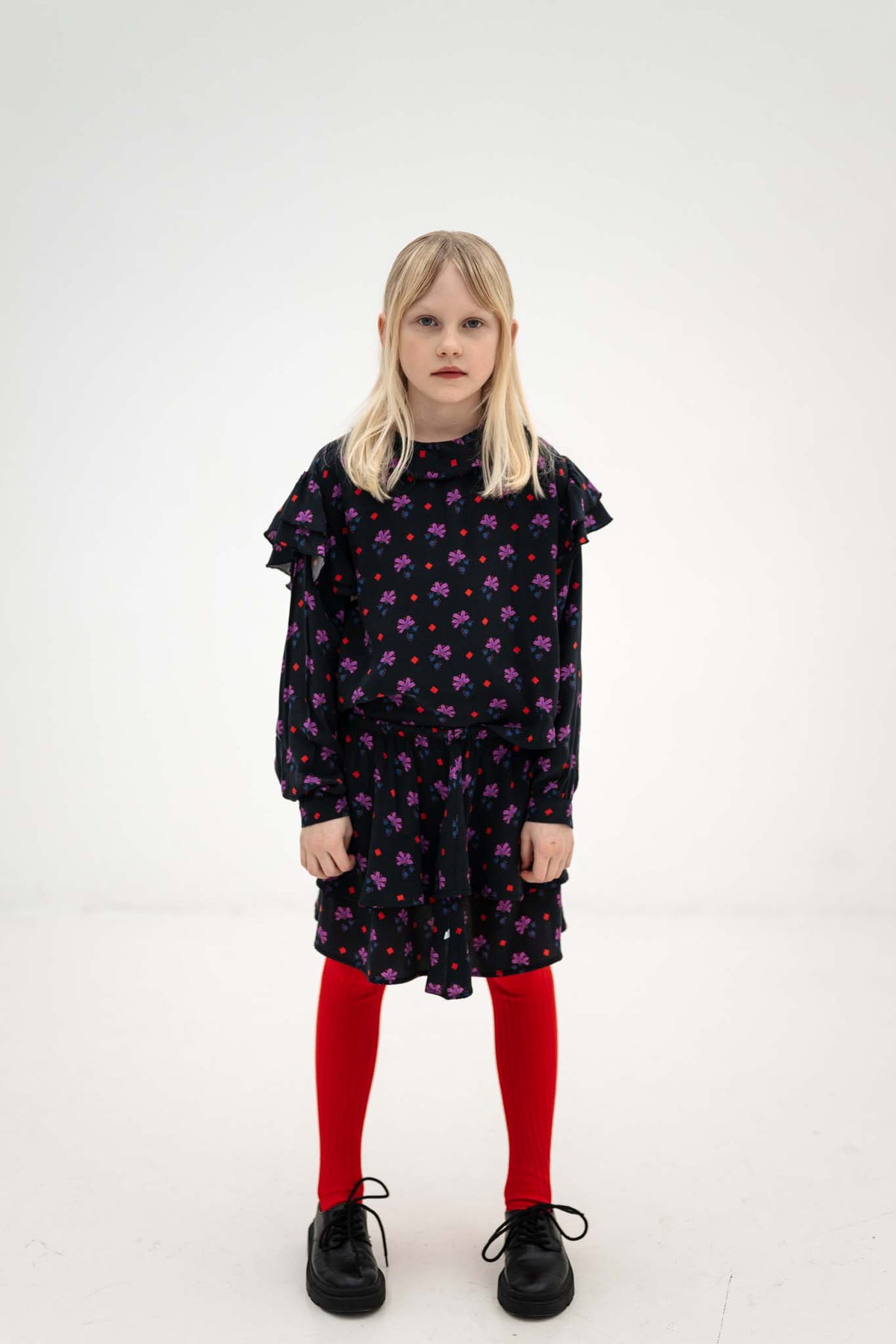 tights - firecracker red