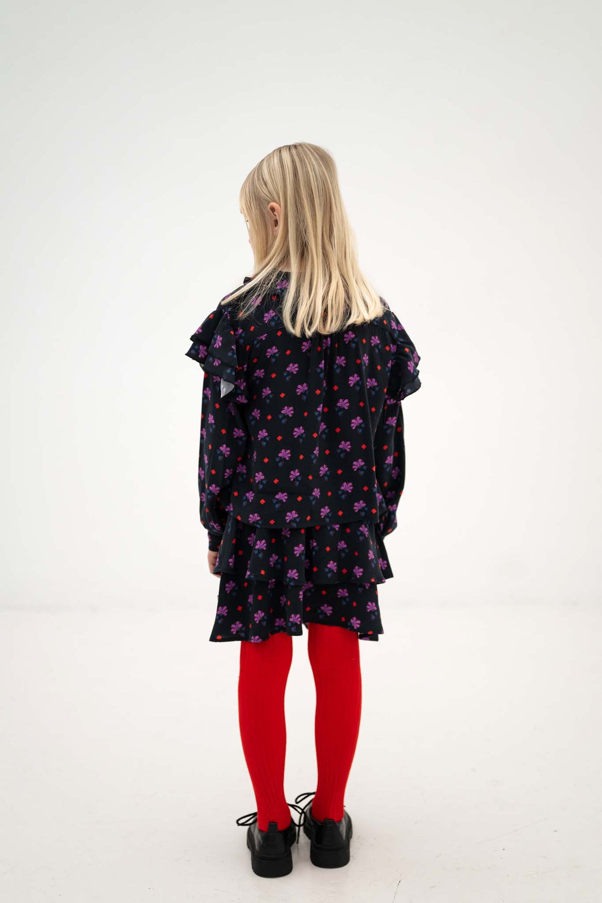 tights - firecracker red
