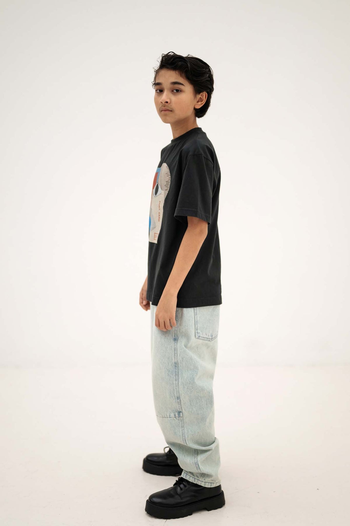 barrel pant - vintage mud blue