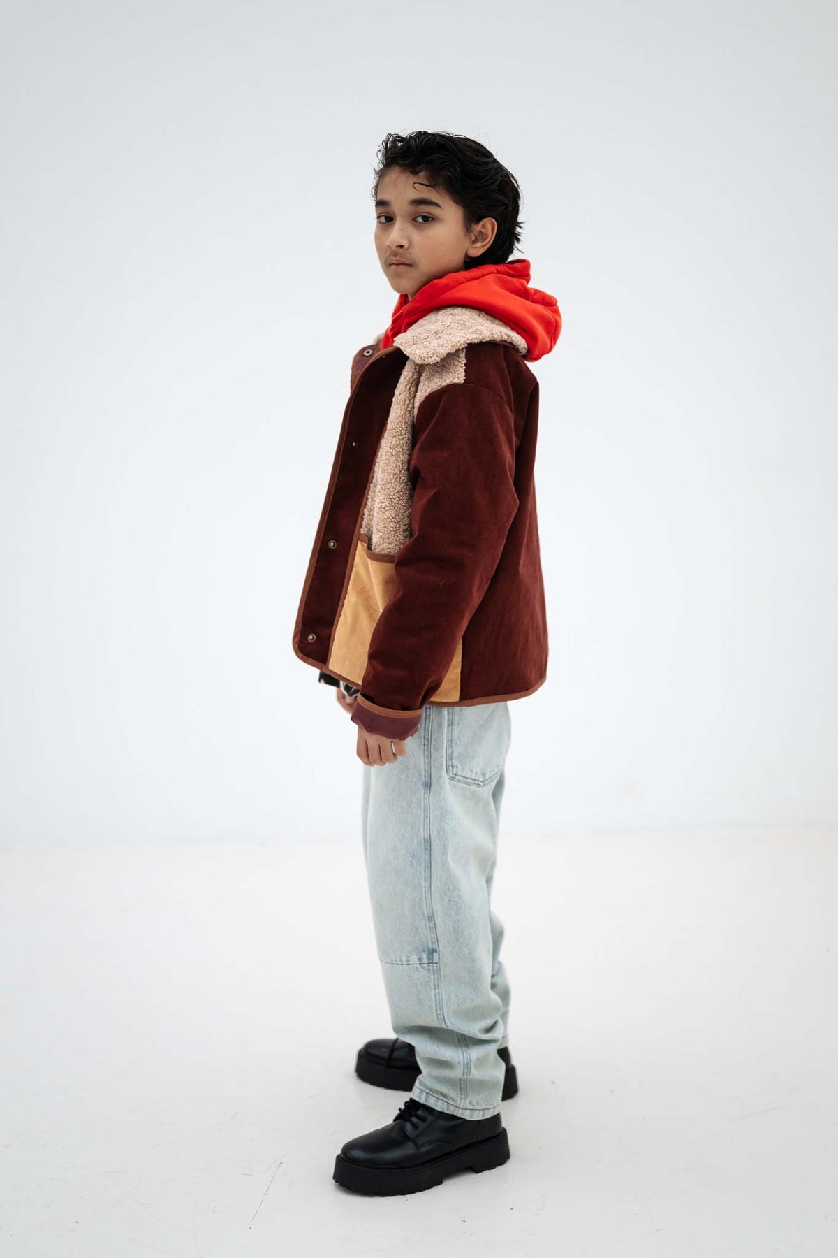 barrel pant - vintage mud blue
