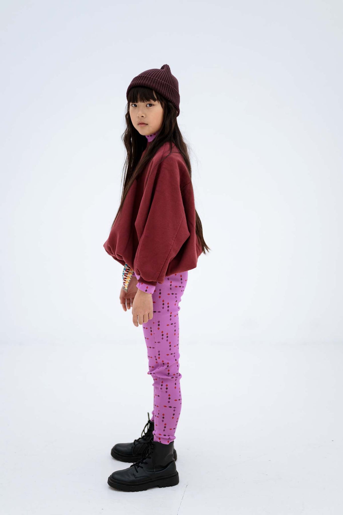iris sweater - mulberry rocket