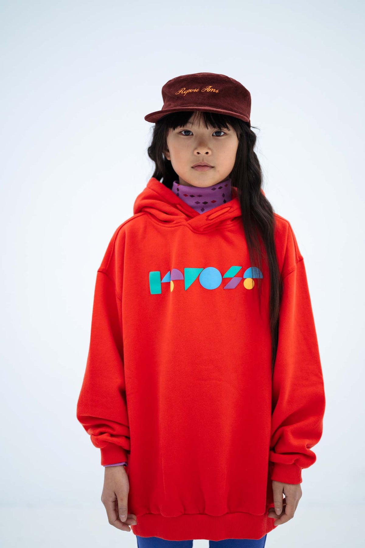 hoodie - firecracker red