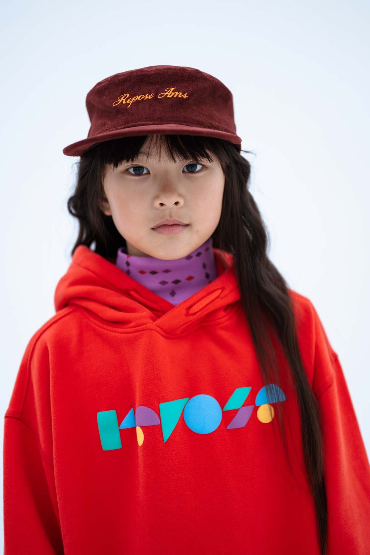 hoodie - firecracker red