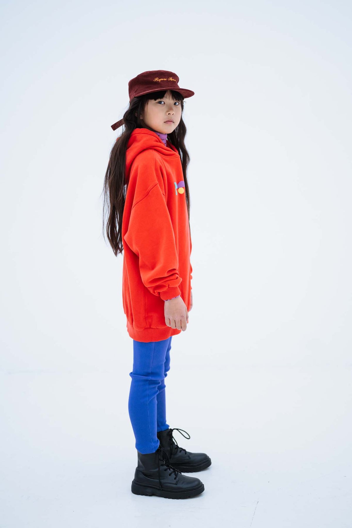 hoodie - firecracker red