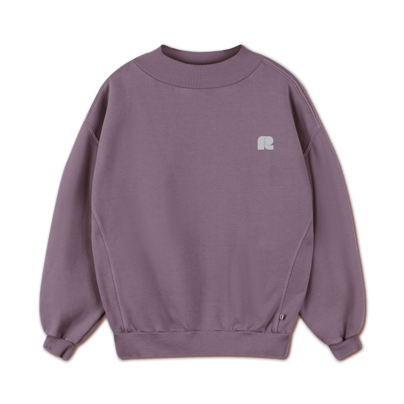 comfy sweater - light burgundy