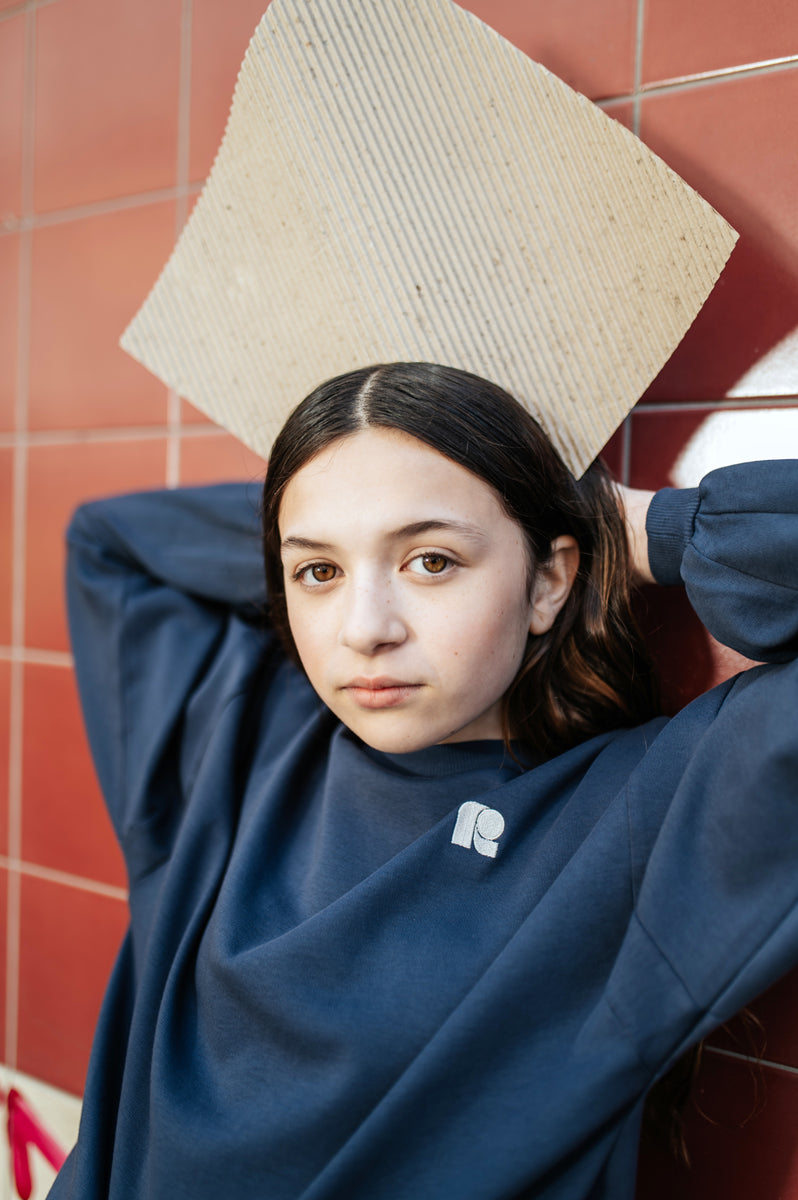 crewneck sweater - night blue