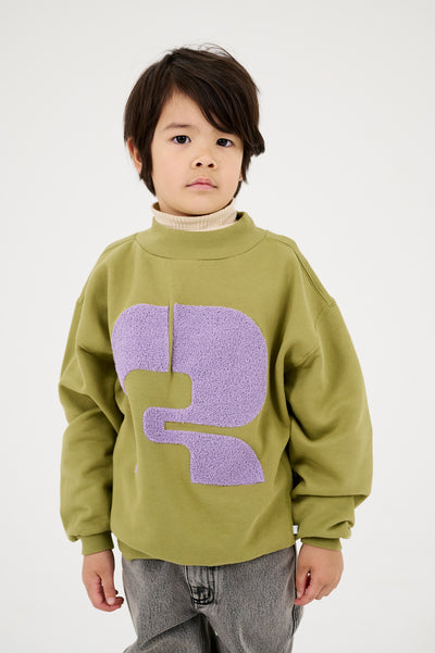 comfy sweater - khaki moss
