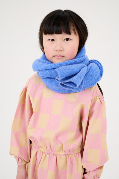 knit scarf - wedgewood