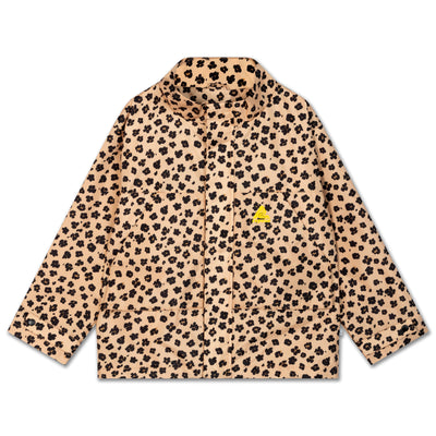 summer jacket - leopard flower