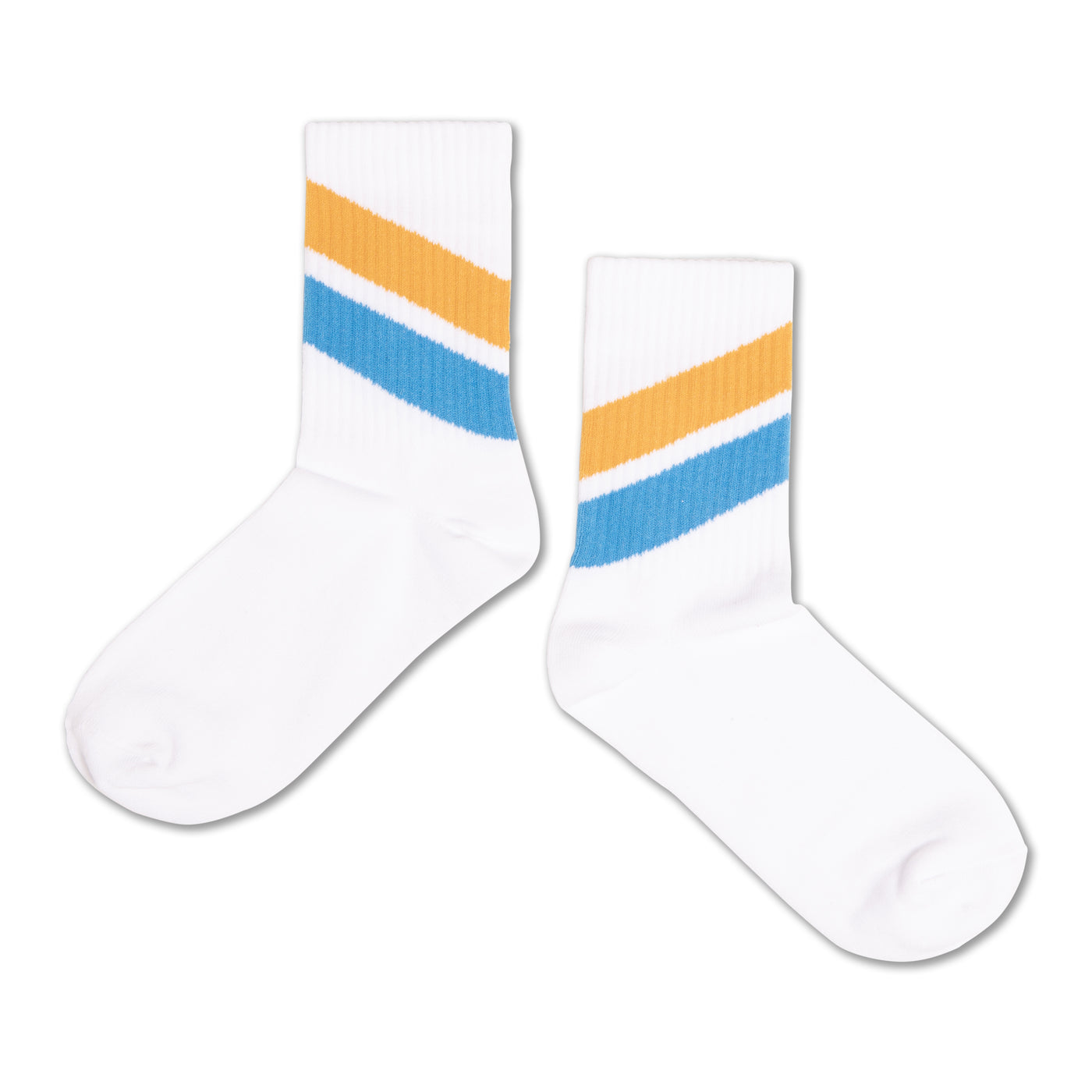 sporty socks - white stripe