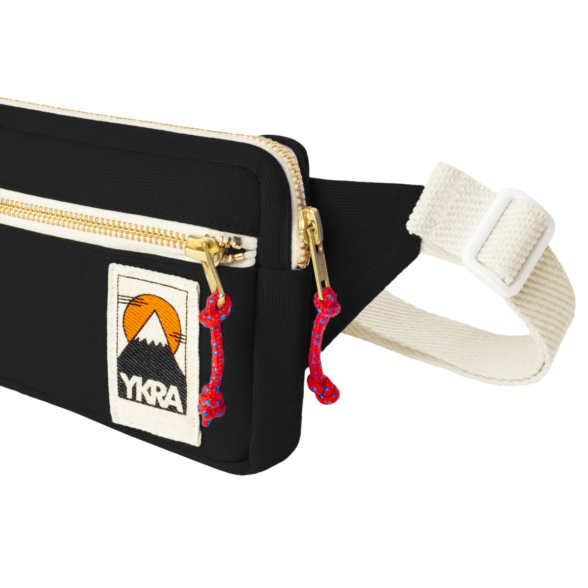 ykra fanny pack - black
