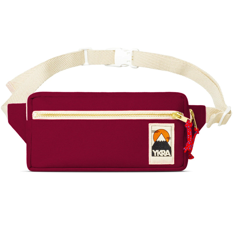 ykra fanny pack - bordeaux