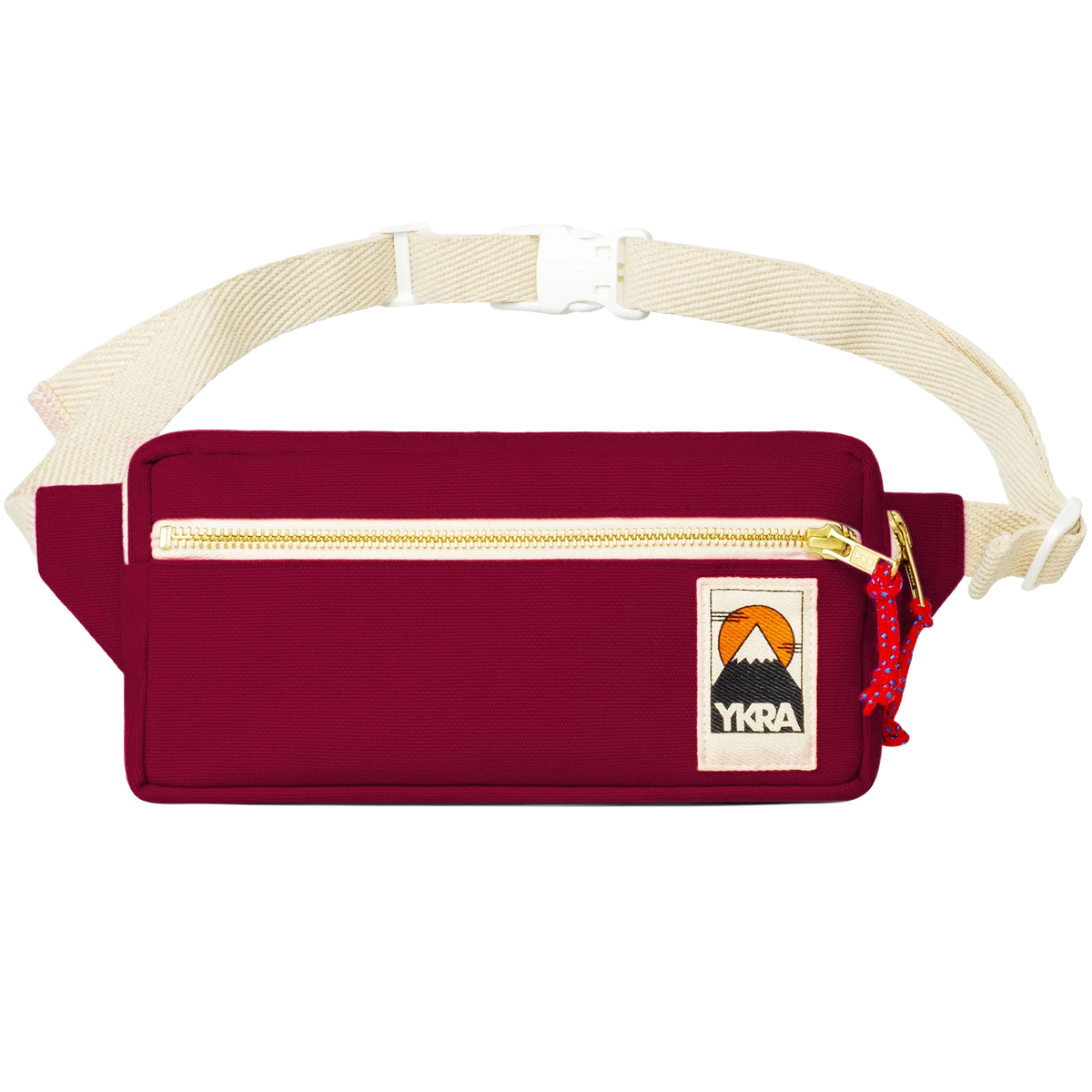 ykra fanny pack - bordeaux