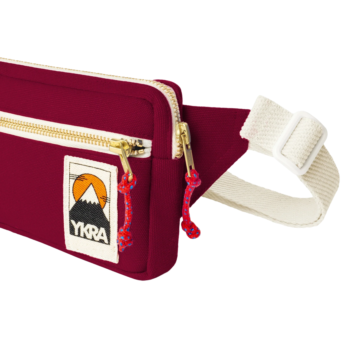 ykra fanny pack - bordeaux